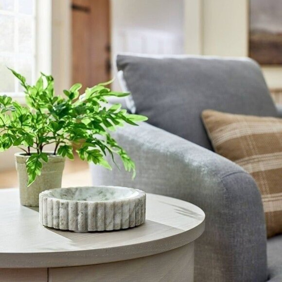 Scalloped Round Marble Dish – Threshold Studio McGee - Target 2023 - Picture 2 of 7